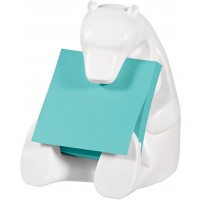 Post-it® Pop-up Note Dispenser + note pad Bear-330. 3 x 3 in (76 mm x 76 mm), 1 dispenser/pack