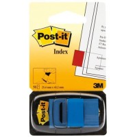 Post-it® Flags White Color 680-6. 1 x 1.7 in (25.4 mm x 43.2 mm) 50 flags/pack