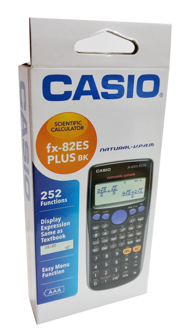 CASIO Scientific Calculator – fx 82ES Plus – Ay stationery