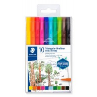 Triplus Fineliner extra broad Set 10 col