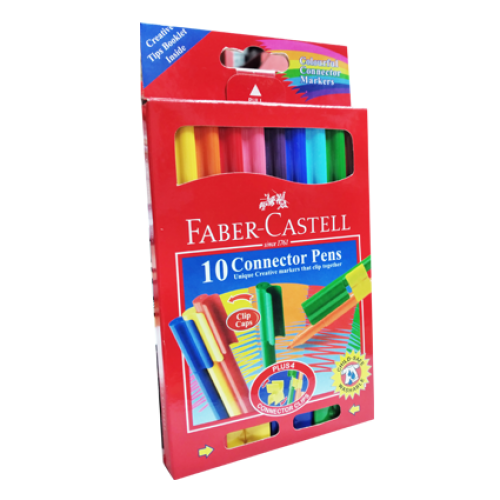 Faber-Castell Connector Sketch Pens Sets Vibrant Interlocking Colors