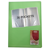 10/20/30/40/60/80 page clear pocket display book