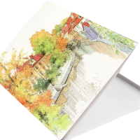 NAVNEET – HQ FineStroke WATER COLOR PAD – A4 (12 Sheets) – 300gsm THICKER PAPER